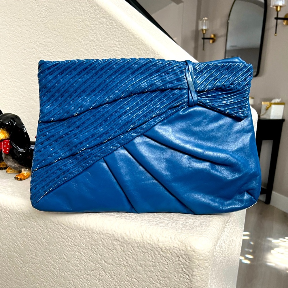 Morris Moskowitz vintage leather clutch